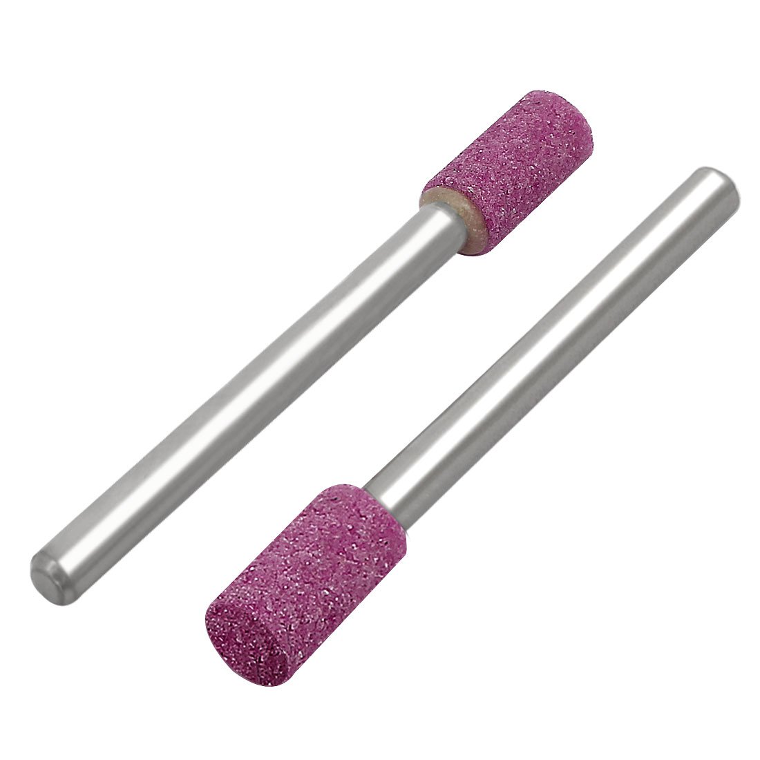 SOURCINGMAP pointe meulage corindon rose 5 mm tige 3 mm 10pcs
