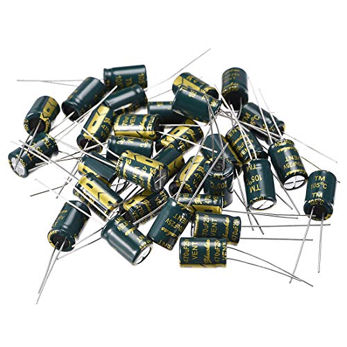 Sourcingmap 470uF 25V condensateur électrolytique 8x12mm lot 35