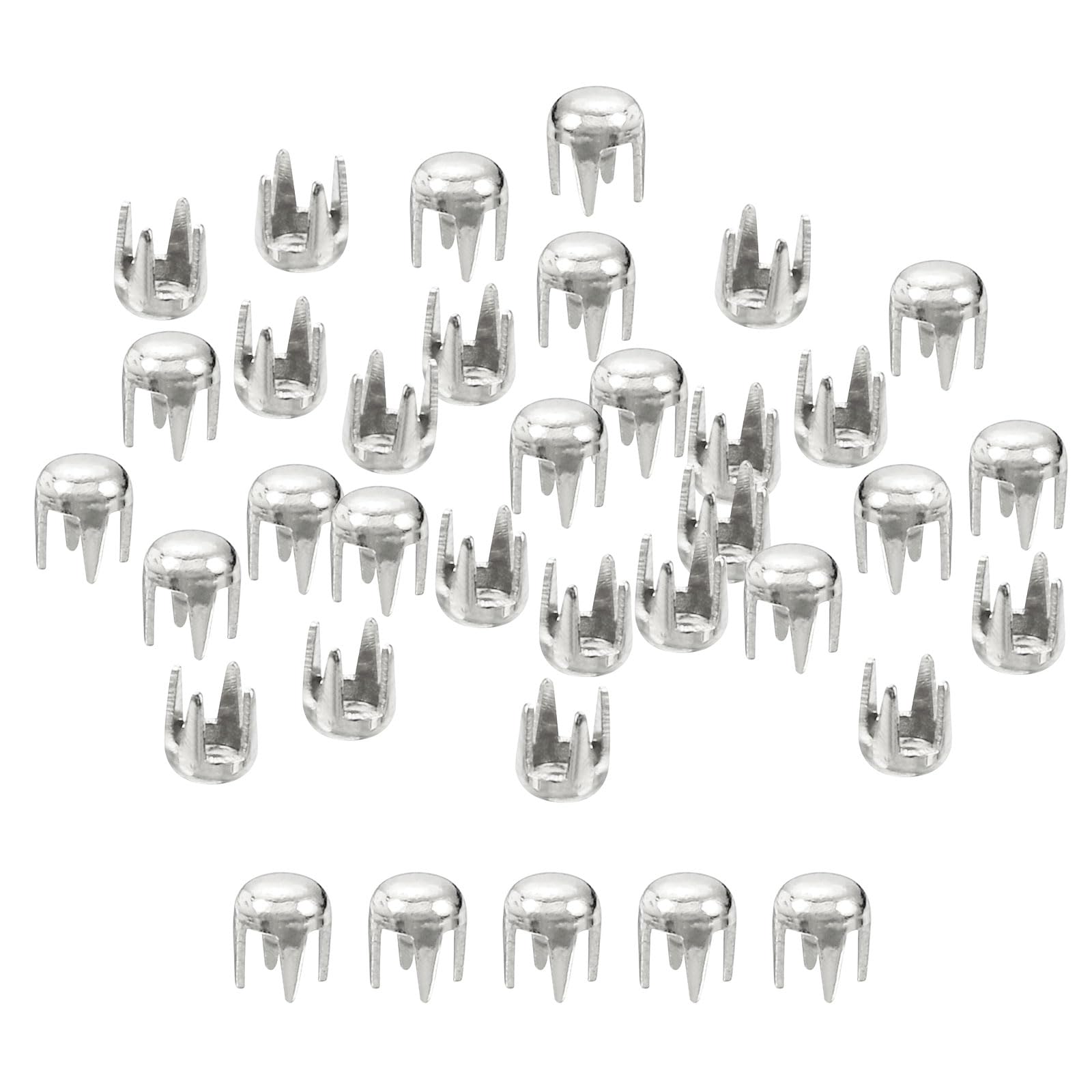 sourcingmap Clous dôme argentés 2 mm laiton lot de 200