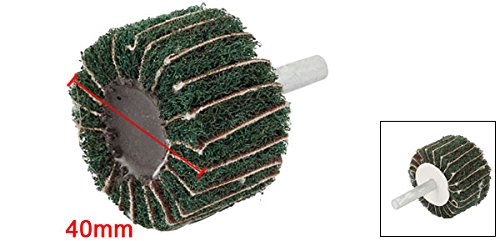 Sourcingmap Roue Polissage Abrasif 40x25 mm Verte