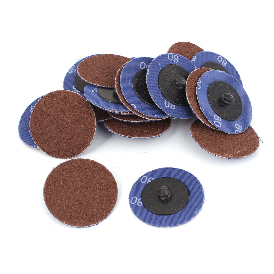 Sourcingmap 50mm disque ponçage grain 80 lot 40