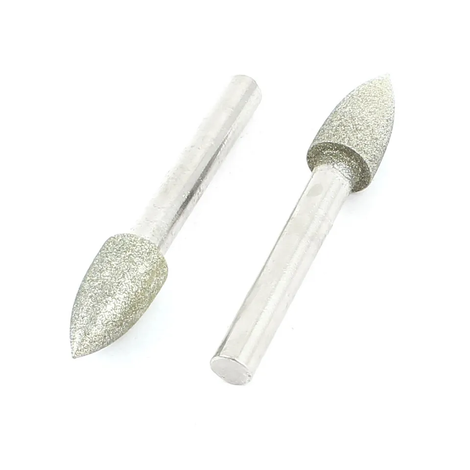 Sourcingmap Pointe Diamant Conique 10 mm Lot de 2