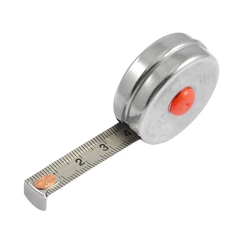 sourcingmap Mètre Ruban Acier 1m x10mm Boîtier Métal
