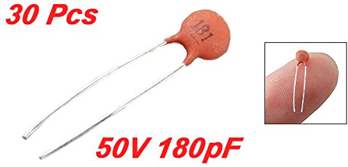 sourcingmap Condensateur céramique 50V 180pF lot 30