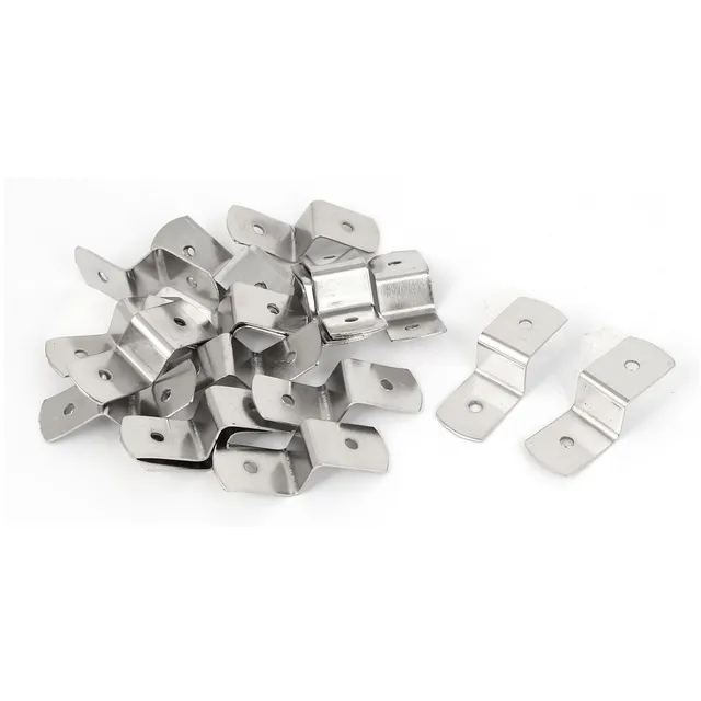 sourcingmap Home & Garden supports cadre Z 38mm argent 20pcs