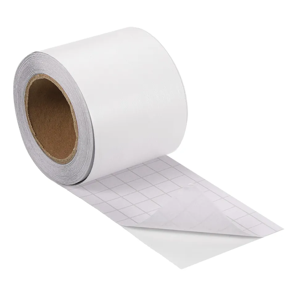 Sourcingmap Home & Garden ruban adhésif grain bois blanc 5cm x 10m PVC