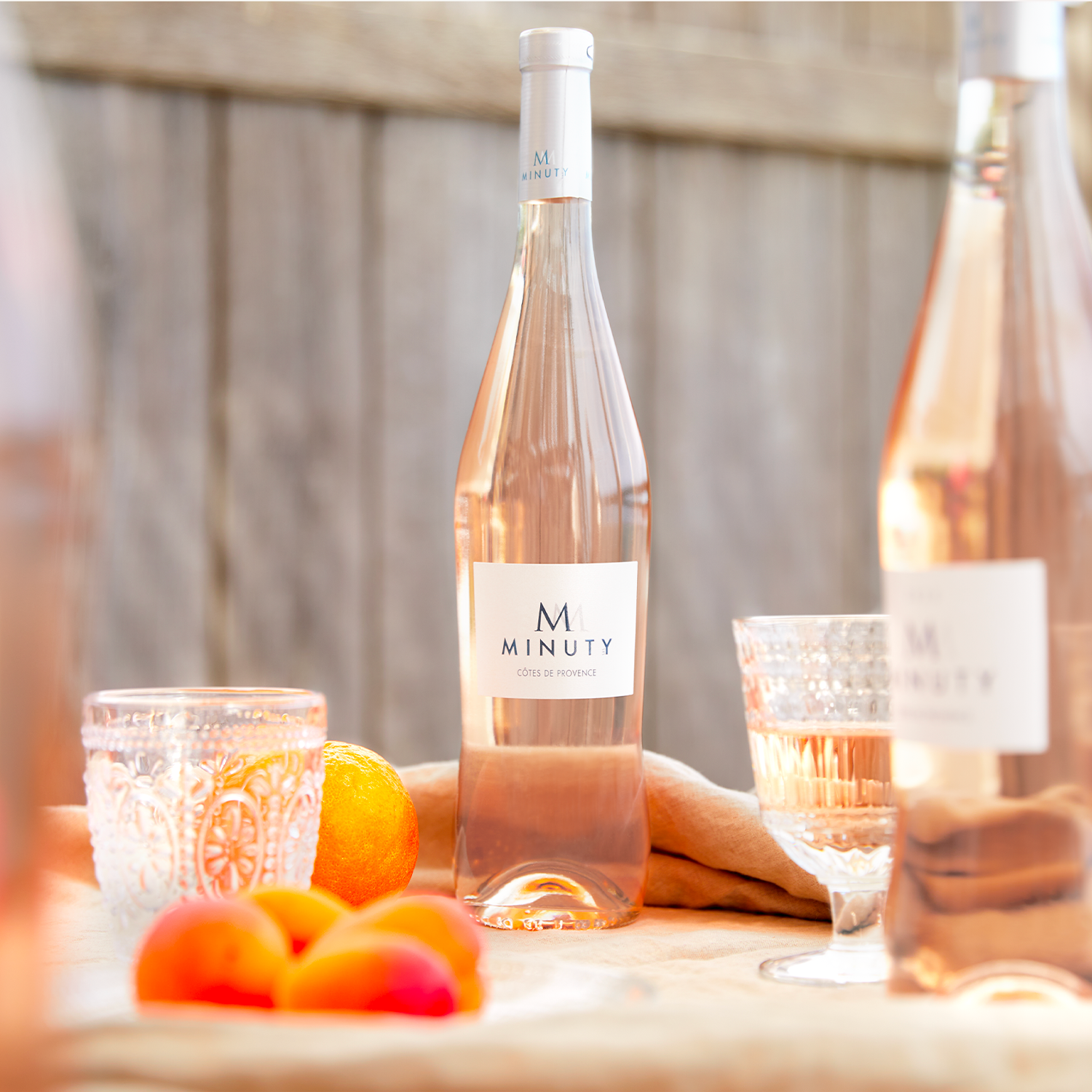 Minuty M vin rosé 75 cl fruits rouges