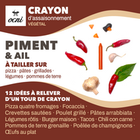 OCNI Coffrets 1 crayon assaisonnement chili & ail bio
