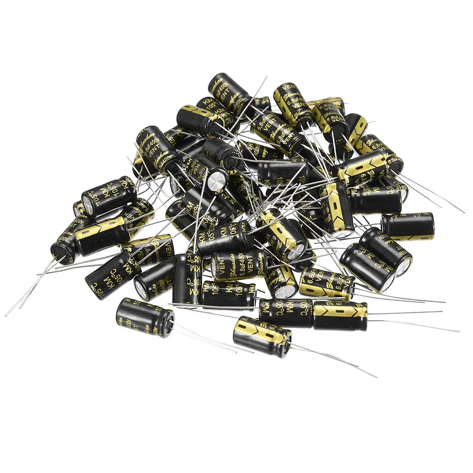 Sourcing Map Condensateur Électrolytique 6.8uF 400V 8x14mm Lot 50