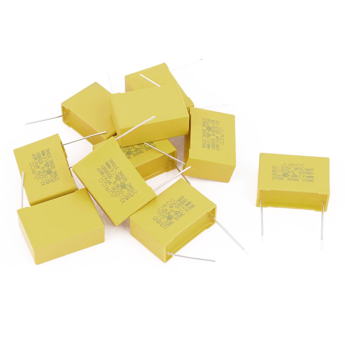 sourcing map X2-225K Condensateur Sécurité 2.2µF 310V Lot 10