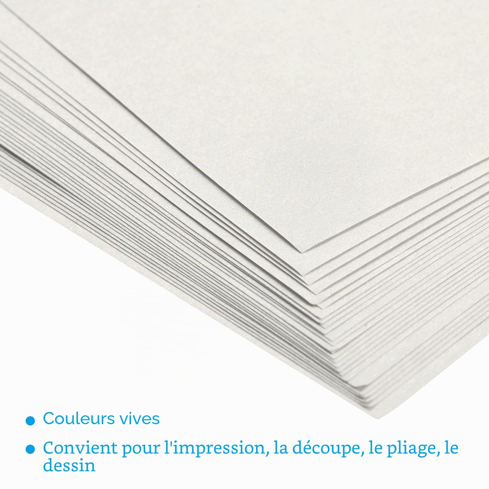 Sourcing Map Papier Origami Blanc Crème 15x15cm Lot 100