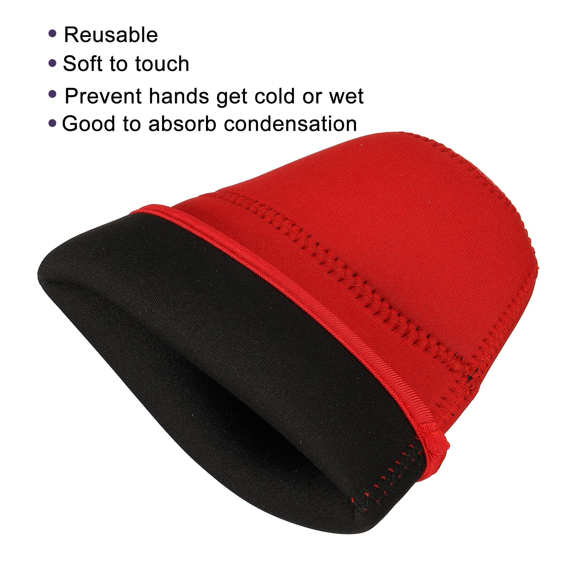 SOURCINGMAP manchon tasse néoprène 32 oz rouge isolant