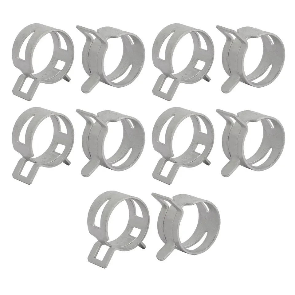 Sourcing Map Collier Serrage Ressort 19mm Lot de 10