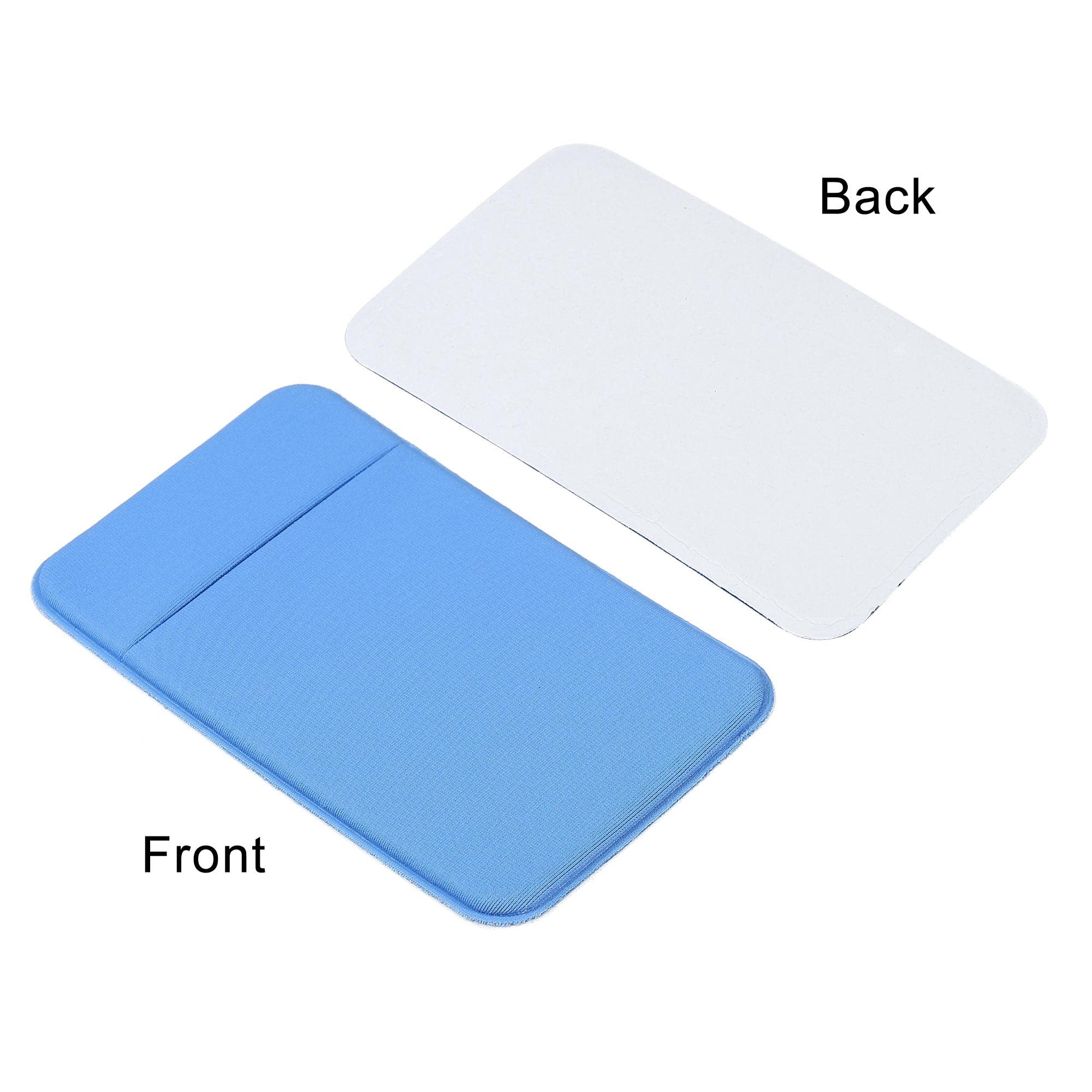 Sourcing Map Electronics porte-carte adhésif rose rouge bleu x3