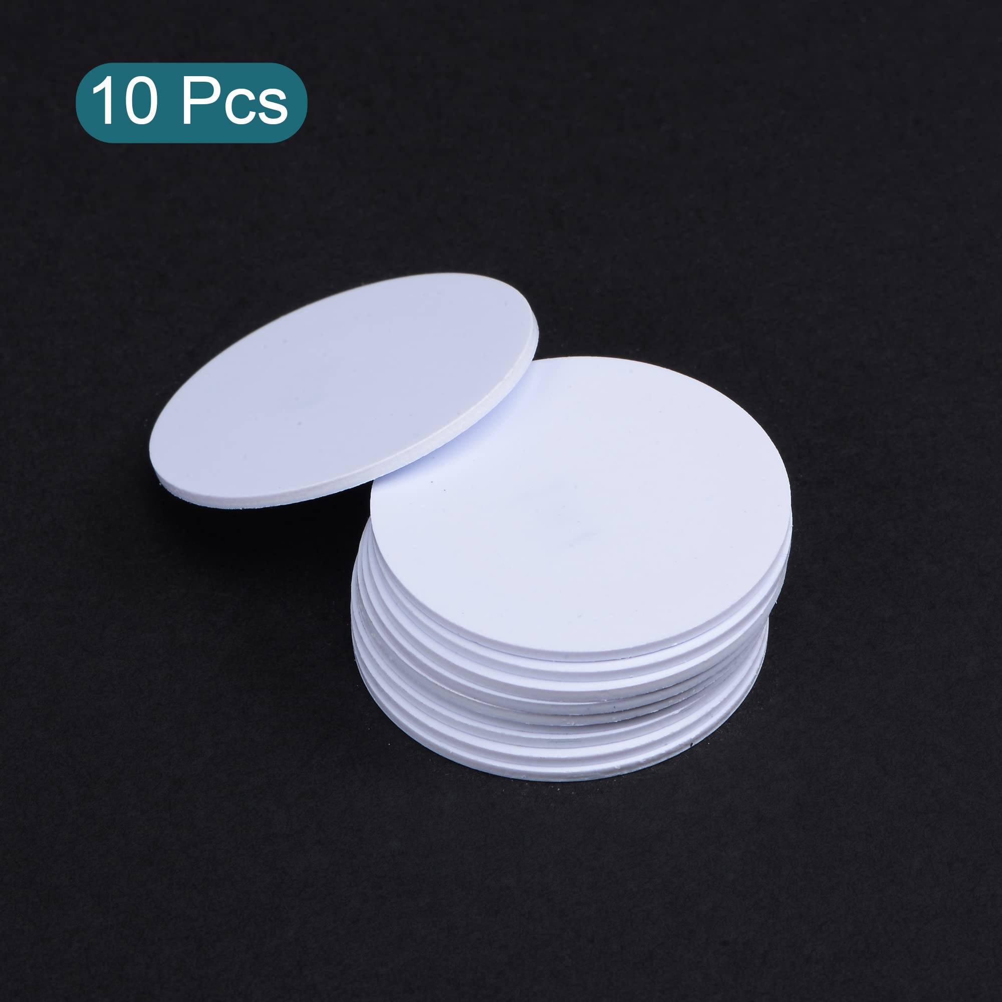 sourcing map Office pastille RFID 13,56MHz blanche lot 10 25mm