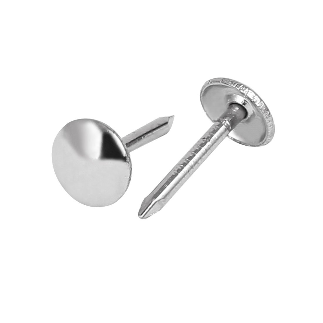 Sourcingmap Home & Garden clou tapissier 7x14mm argenté 50 pcs