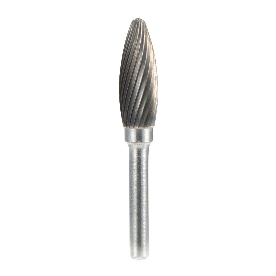 Sourcing Map Industrial Fraise Rotative Flamme 12x32mm Tige 6mm