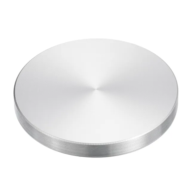 Sourcingmap Home Disque Aluminium Rond 60mm Filetage M8 Argent