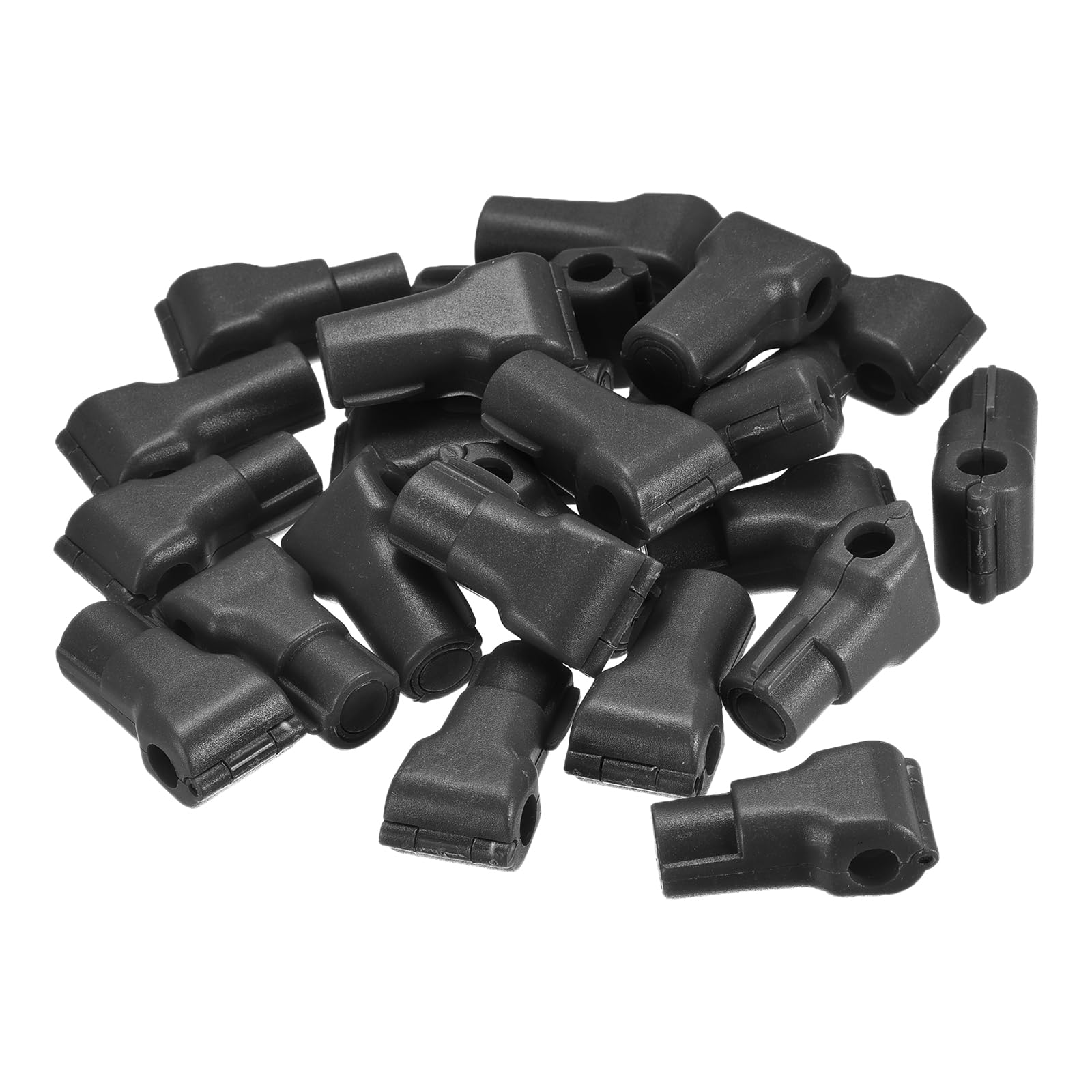 sourcing map antivol crochet verrouillage 6mm noir lot 50