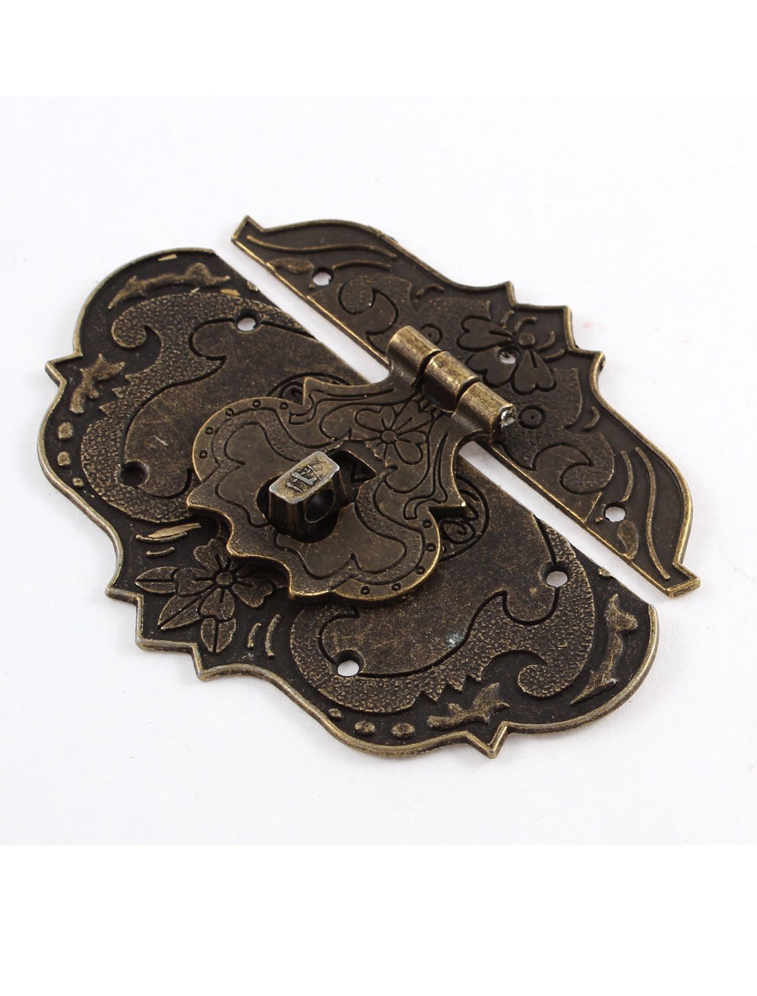 sourcingmap Moraillon verrou boîte bronze antique 97mm