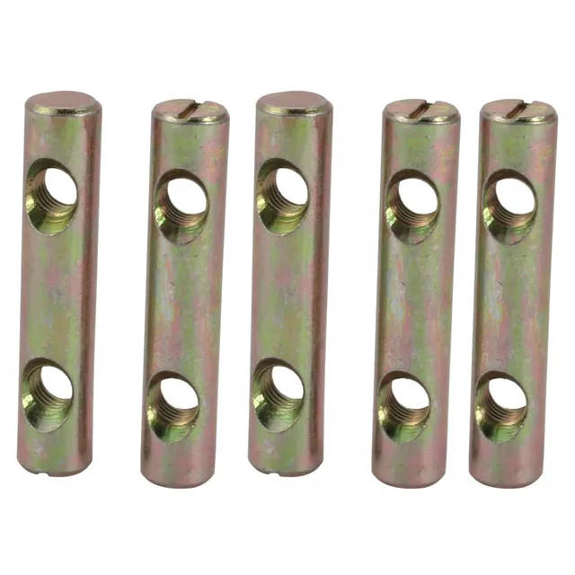 Sourcing Map Home & Garden écrou croisé M8x60mm fer zingué 5pcs
