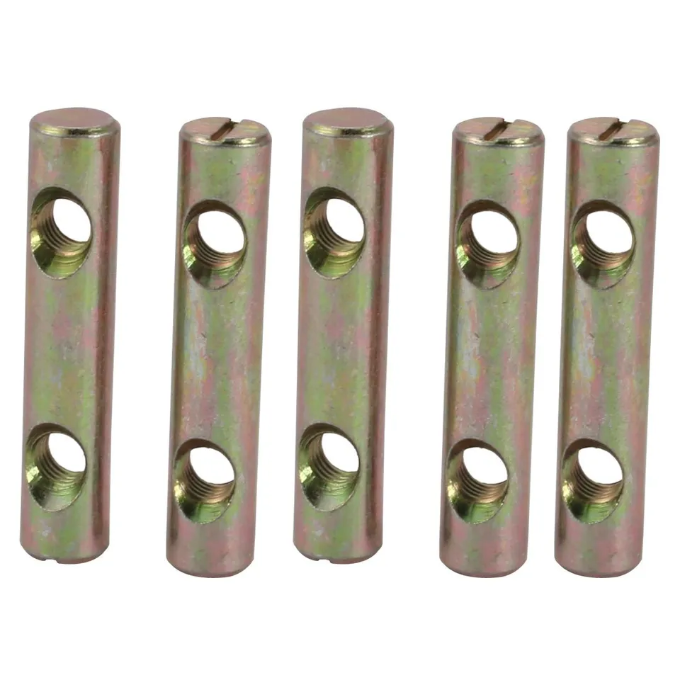 Sourcing Map Home & Garden écrou croisé M8x60mm fer zingué 5pcs