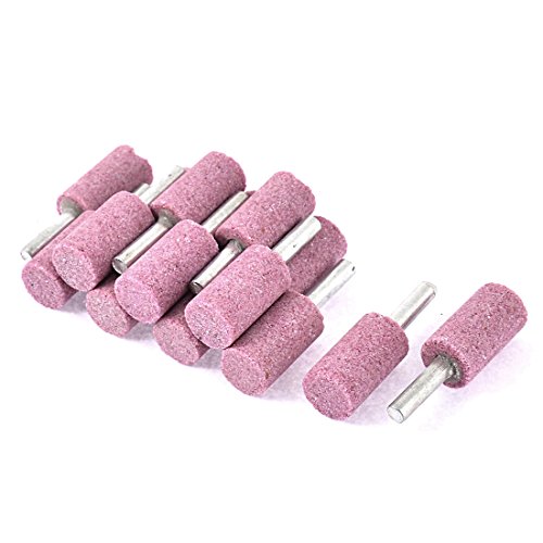 Sourcing Map Foret Meulage Monté Cylindre 16mm 15pcs