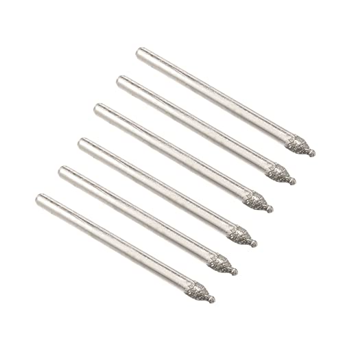 Sourcingmap Fraises Diamant Boule 1,5mm Tige 3mm Lot 30
