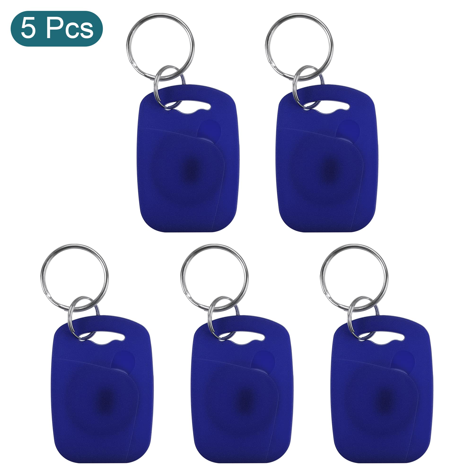 sourcingmap Electronics badge RFID double fréquence bleu lot de 5