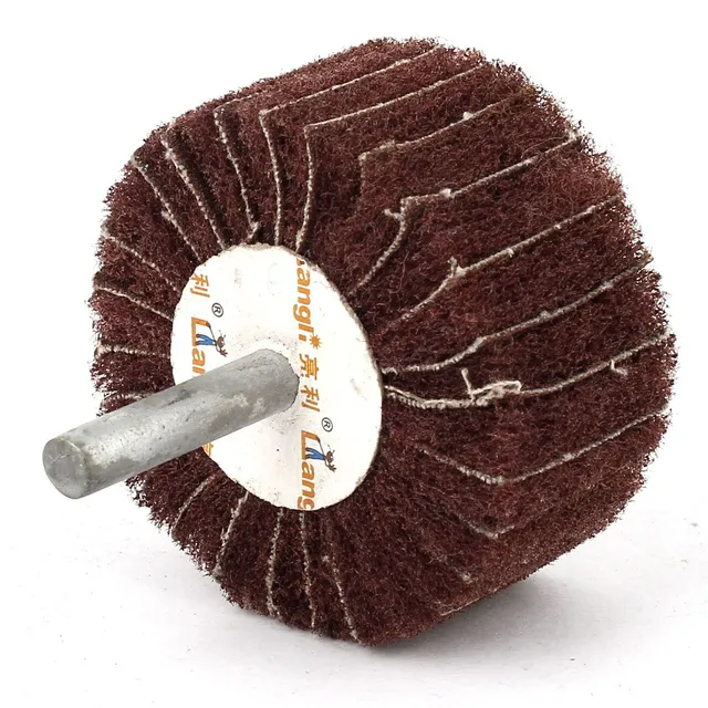 Sourcingmap Roue à lamelles non-tissé 50x25 mm bordeaux