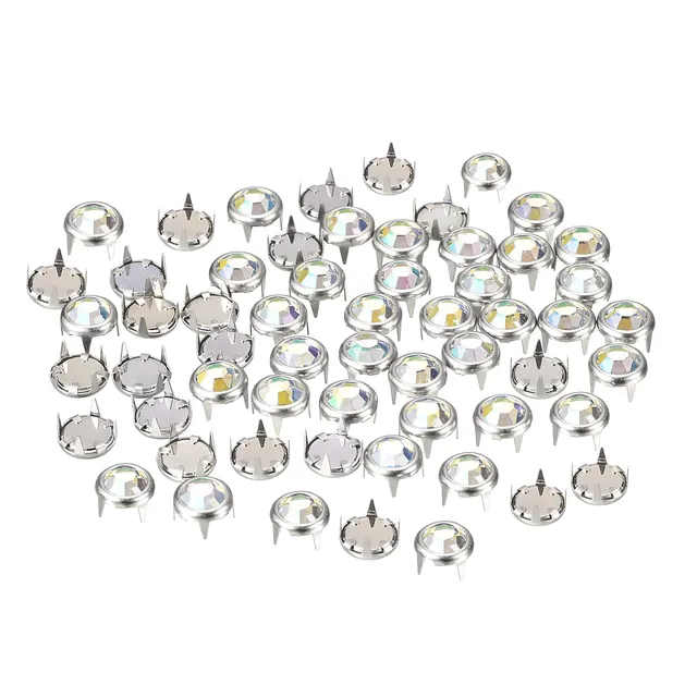 Sourcingmap Clous Strass 6mm Blanc Lot 100 Couture