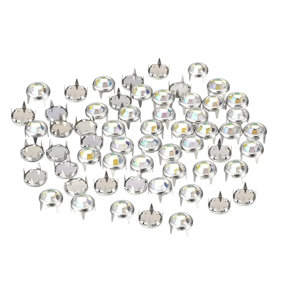 Sourcingmap Clous Strass 6mm Blanc Lot 100 Couture