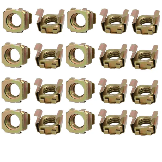 SOURCINGMAP Écrou cage M10 acier zingué 20pcs