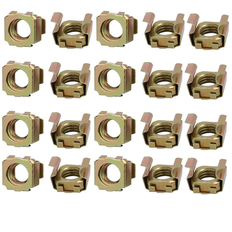 SOURCINGMAP Écrou cage M10 acier zingué 20pcs