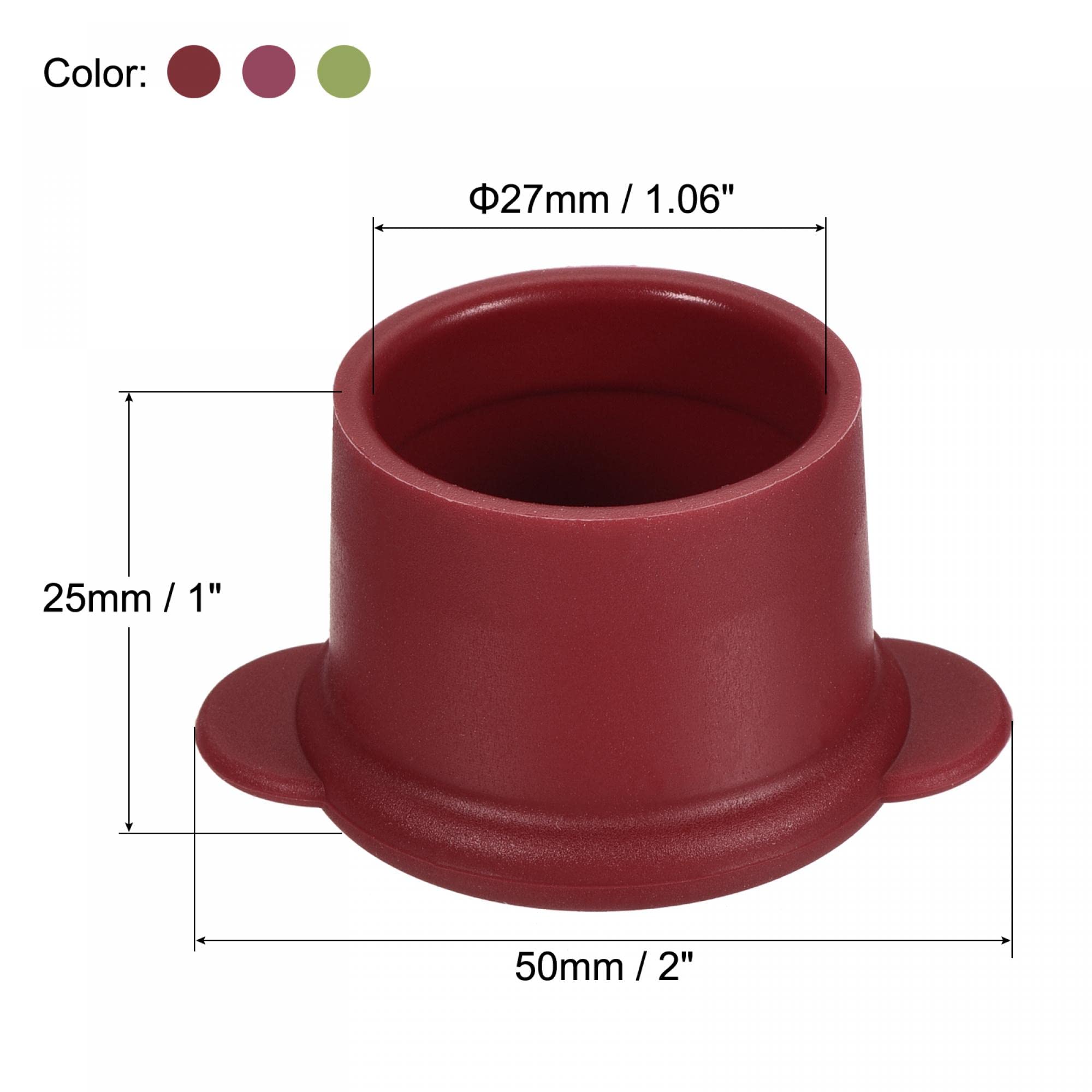 Sourcing map bouchon bouteille silicone 27mm lot 3 étanche
