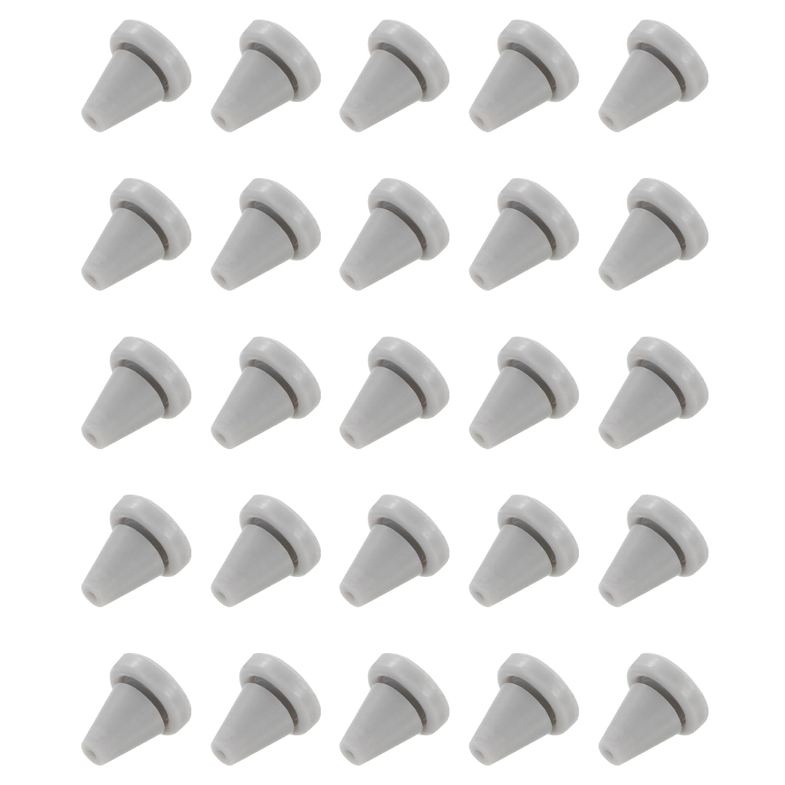 Sourcing Map Home & Garden embout douche silicone gris 25 pcs