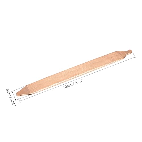 Sourcingmap 70x9x1mm caloduc cuivre plat pour CPU