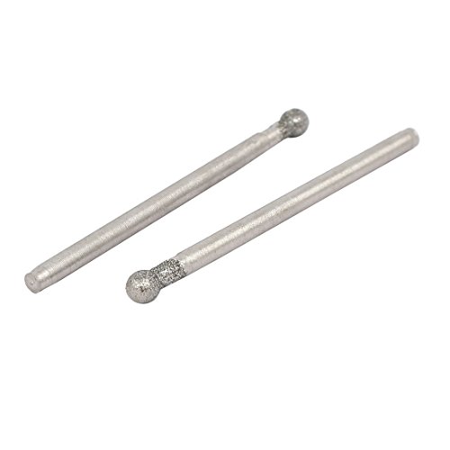 Sourcingmap Fraise Boule Meulage 20 pcs Queue 2,35 mm