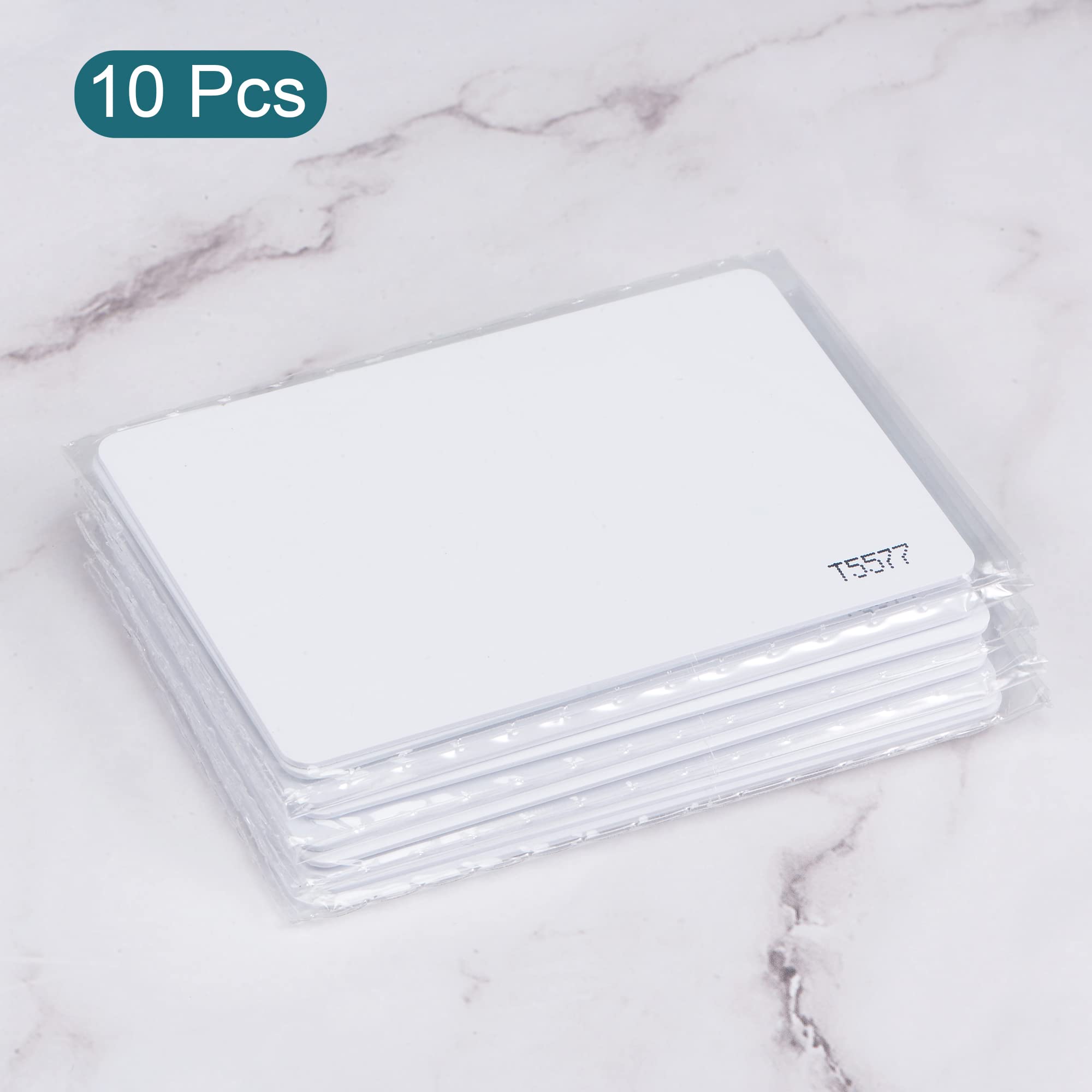 Sourcing Map Electronics Carte RFID T5577 125KHz Blanche 10 pcs