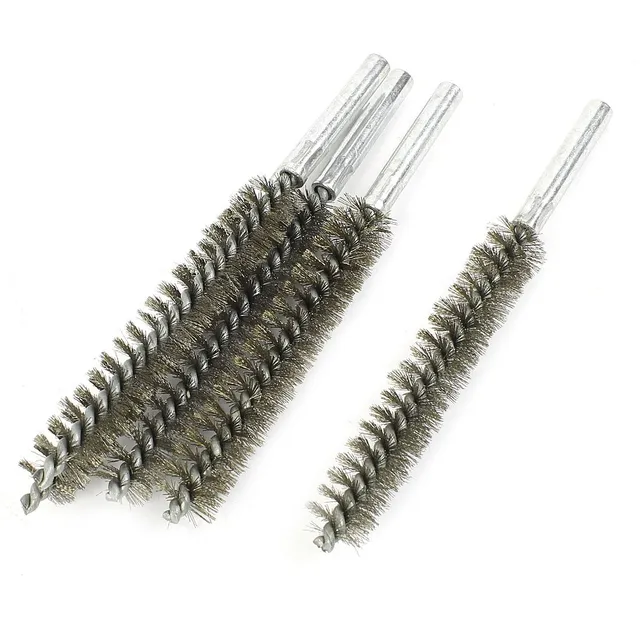 sourcing map brosse tube inox 18 mm lot de 5