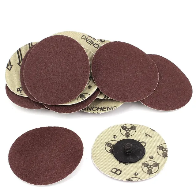 sourcing map disque poncage 75mm grain 80 lot 20