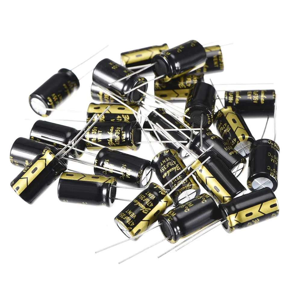 Sourcingmap 470uF 35V condensateur électrolytique 10x17mm lot 25