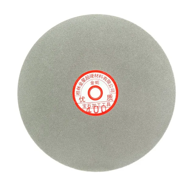 sourcing map Disque Diamant 200mm Grain 400 Polissage Plat