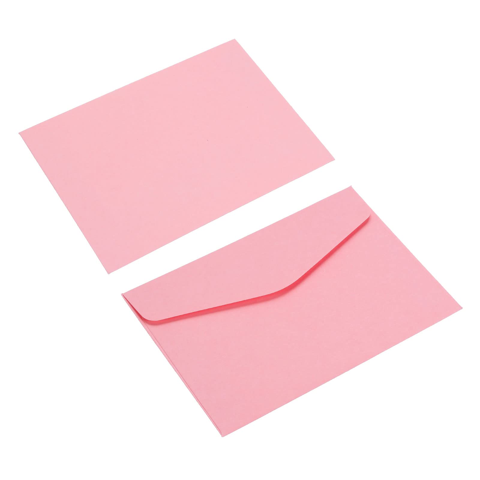 sourcing map Office mini enveloppes papier rose 60 pièces