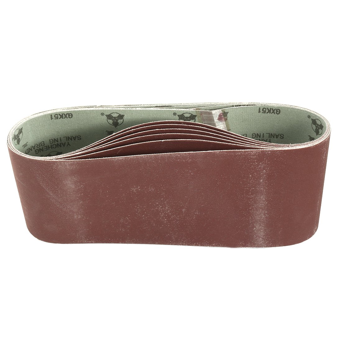 SOURCINGMAP Patins mousse ponceuse 18,7x9 cm lot 10