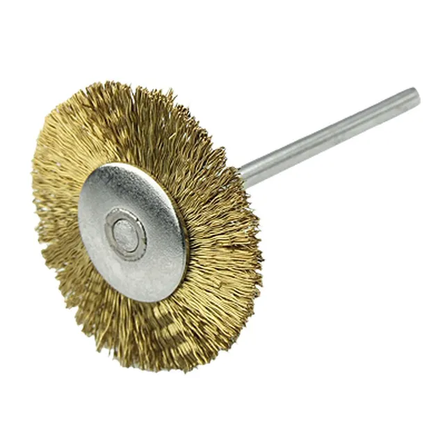 Sourcingmap roue polissage cuivre 25 mm brosse métallique
