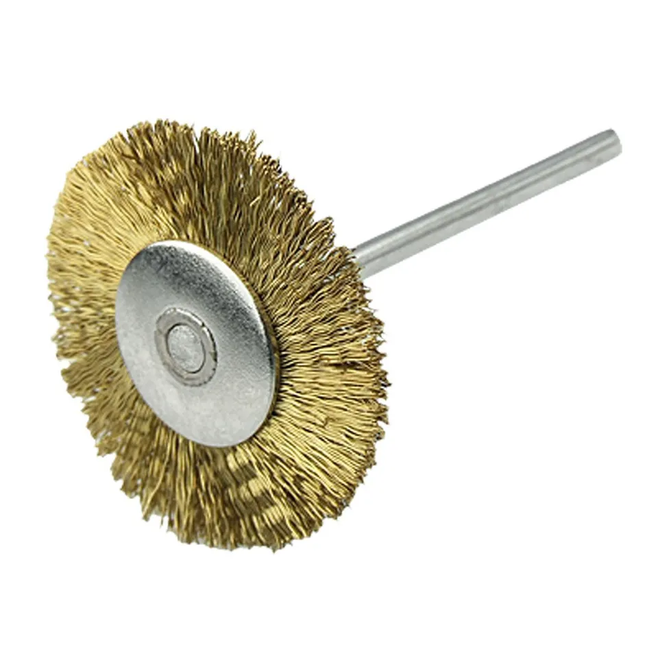 Sourcingmap roue polissage cuivre 25 mm brosse métallique