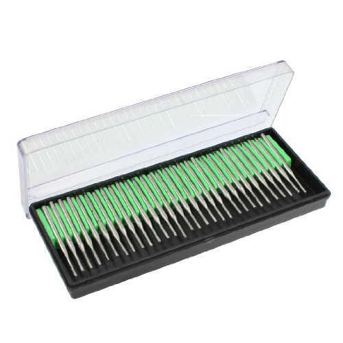Sourcingmap 30 fraises diamant 1,5 mm cylindriques