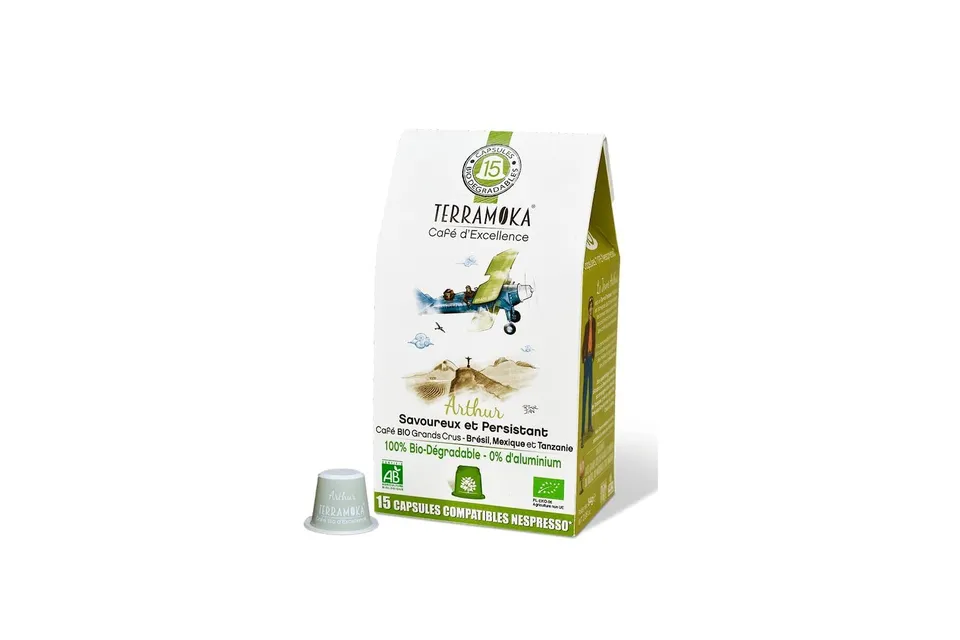 Terramoka Le jeune Arthur capsules café bio 60 riche
