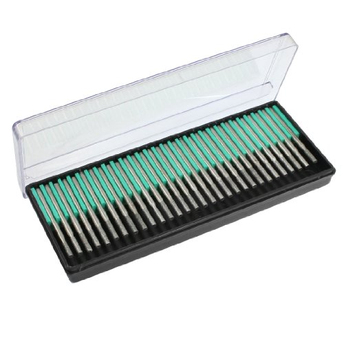 Sourcingmap 30 fraises diamant 2,5 mm cylindriques